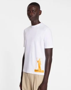 Lanvin ARCHIVE PRINTED T-SHIRT -Lanvin Fashion 3 c3dc1ad0 37d1 40da 849a 0cc656b2de73