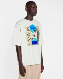Lanvin ARCHIVE PRINTED T-SHIRT -Lanvin Fashion 3 e29acb07 eb48 4af8 b490 7e85faa1ea35