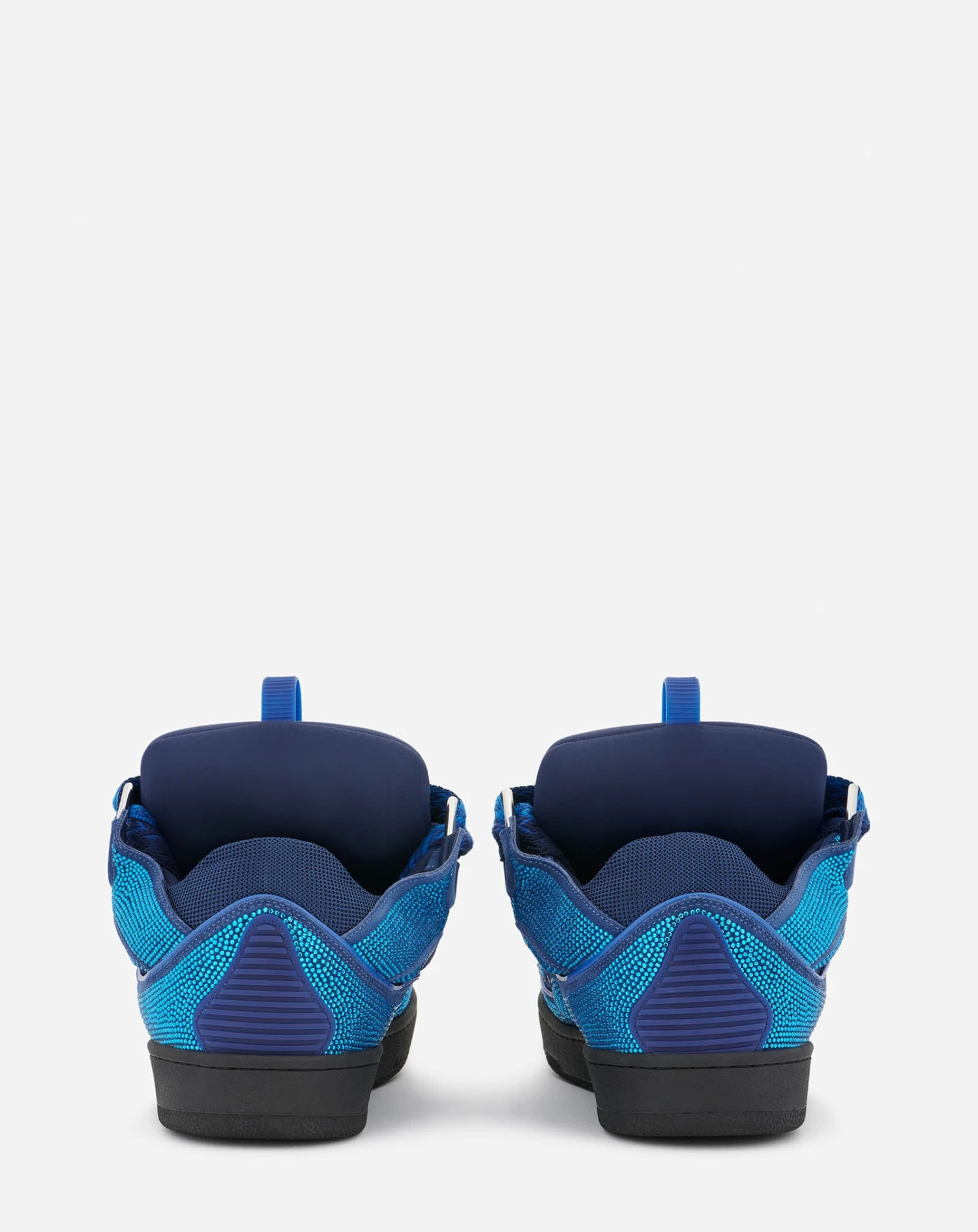 Lanvin CURB LEATHER AND RHINESTONE SNEAKERS 7 Lanvin CURB LEATHER AND RHINESTONE SNEAKERS - Image 5