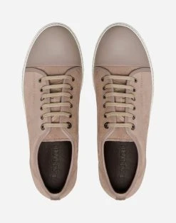 Lanvin DBB1 SUEDE AND LEATHER SNEAKERS -Lanvin Fashion 5 11077c1b 608a 4ec8 94b1 6e2897896fd0