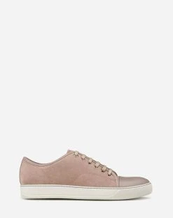 Lanvin DBB1 SUEDE AND LEATHER SNEAKERS