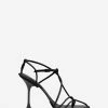 Lanvin STRAPLIGHT LEATHER SANDALS -Lanvin Fashion FW SARS02 NAPA H221010 A
