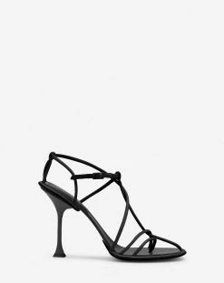 Lanvin STRAPLIGHT LEATHER SANDALS