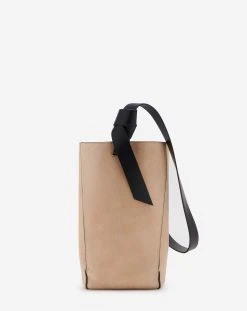 Lanvin PM HOBO TIE BAG IN SUEDE