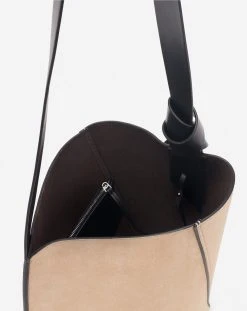 Lanvin PM HOBO TIE BAG IN SUEDE -Lanvin Fashion LM BGTMSD CASH H22B614 B