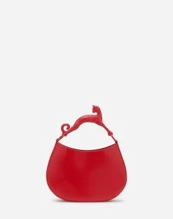 Lanvin LEATHER PM HOBO CAT BAG -Lanvin Fashion LW BGSHF1 GLCA H22303 C