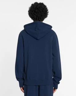 Lanvin CURB EMBROIDERED HOODED SWEATER -Lanvin Fashion RM HO0010 J209 H22241 D