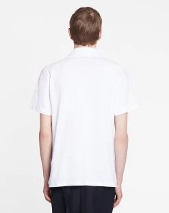 Lanvin REGULAT FIT POLO -Lanvin Fashion RM PL0021 J001 P2301 D abed3d9f 4760 42bc 9457 bf097455ca9f