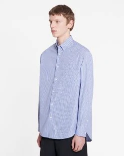 Lanvin OVERSIZED SHIRT WITH POCKET -Lanvin Fashion RM SI0005 5585 P232920 C a891292d 9f93 4836 ab85 6e4a39a605bc