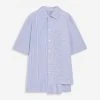 Lanvin SHORT SLEEVE ASYMMETRIC SHIRT -Lanvin Fashion RM SI0014 5585 P23 A 7ecc0beb 534d 4f5a 86e5 2efa96468c40