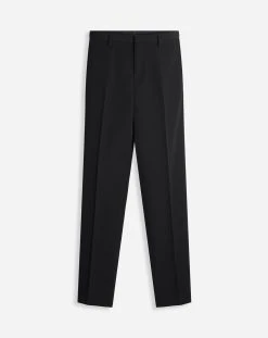 Lanvin CIGARETTE TROUSERS WITH SATIN SIDE BANDS