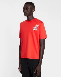 Lanvin BOTANICA PRINTED T-SHIRT -Lanvin Fashion RM TSY005 J302 P2337C 36cbfdeb e6f1 4d9c 96e2 630334521c95