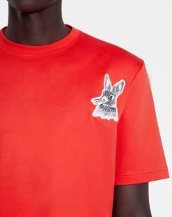 Lanvin BOTANICA PRINTED T-SHIRT -Lanvin Fashion RM TSY005 J302 P2337E 364afcd1 e2cc 42b0 902d 061098751ee7