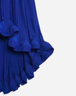 Lanvin LONG CHARMEUSE TRIBUTE DRESS -Lanvin Fashion RW DR0049 4778 E22251 D 36ceb4b4 b7c2 4fbc a772 e7d748dfdada