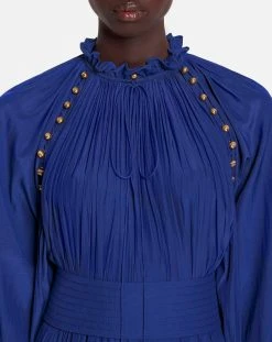 Lanvin ASYMMETRICAL CHARMEUSE DRESS -Lanvin Fashion RW DR0085 4778 E21251 E 7415124a 3570 481a b1b6 d25fe843983e