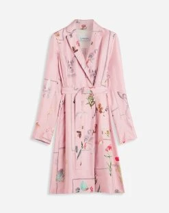 Lanvin SHIRT DRESS IN PRINTED SILK