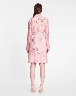 Lanvin SHIRT DRESS IN PRINTED SILK -Lanvin Fashion RW DRY013 5611 P2350 D