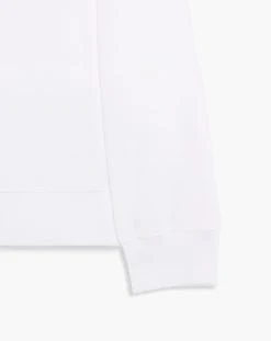 CLASSIC FIT LANVIN CURB HOODY IN COTTON FLEECE -Lanvin Fashion RW HO0003 J209 P2301 E