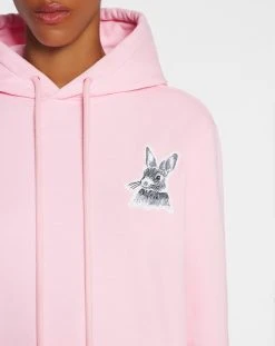 Lanvin CLASSIC FIT PRINTED HOODY IN COTTON FLEECE -Lanvin Fashion RW HOY003 J301 P2350 E