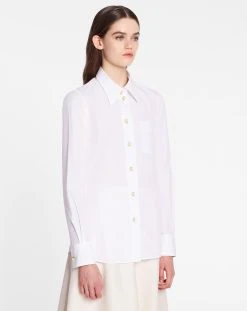 Lanvin LONG SLEEVE SHIRT IN POPLIN -Lanvin Fashion RW SI0009 5600 P2301C