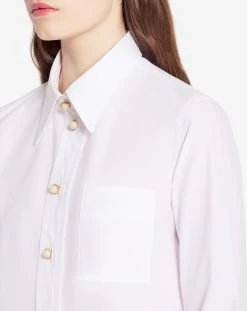 Lanvin LONG SLEEVE SHIRT IN POPLIN -Lanvin Fashion RW SI0009 5600 P2301E
