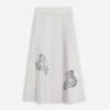 Lanvin FLARE MIDI SKIRT IN VISCOSE AND MERINO -Lanvin Fashion RW ST0012 K007 P23401 A