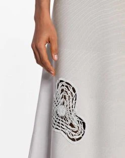 Lanvin FLARE MIDI SKIRT IN VISCOSE AND MERINO -Lanvin Fashion RW ST0012 K007 P23401 C