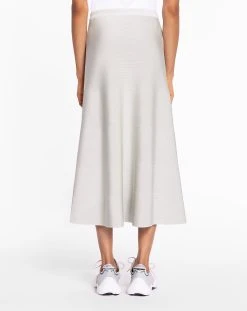 Lanvin FLARE MIDI SKIRT IN VISCOSE AND MERINO -Lanvin Fashion RW ST0012 K007 P23401 E
