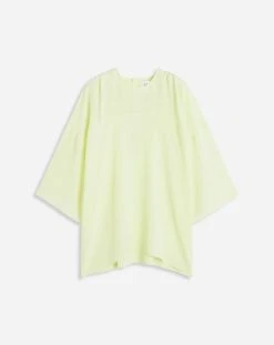 Lanvin ROUND NECK SS BLOUSE IN SILK