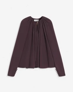 Lanvin LONG-SLEEVE BLOUSE