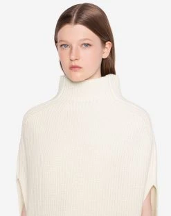 Lanvin CHUNKY RIB MERINO CAPE -Lanvin Fashion RW TO0016 K202 P2302 F