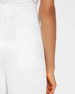 Lanvin STRAIGHT LEG PANT IN GLOSSY DOUBLE JERSEY -Lanvin Fashion RW TR0024 5597 P2301 E