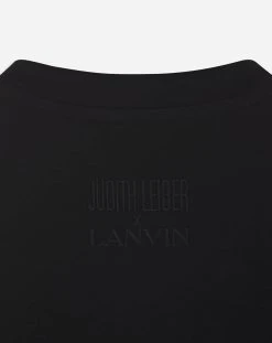 T-SHIRT WITH LANVIN PARIS EMBROIDERY -Lanvin Fashion RW TS0030 5556 H2210 D