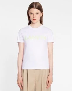 CLASSIC FIT LANVIN CURB TEE IN MERCERIZED COTTON -Lanvin Fashion RW TS0030 J207 P2301C