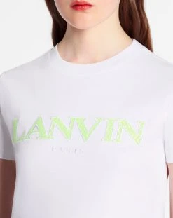 CLASSIC FIT LANVIN CURB TEE IN MERCERIZED COTTON -Lanvin Fashion RW TS0030 J207 P2301E