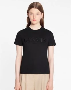CLASSIC FIT LANVIN EMBROIDERED T-SHIRT -Lanvin Fashion RW TS0030 J208 P2310C