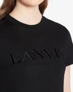 CLASSIC FIT LANVIN EMBROIDERED T-SHIRT -Lanvin Fashion RW TS0030 J208 P2310E