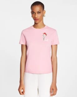 Lanvin CLASSIC PRINTED TEE IN MERCRIZED JERSEY -Lanvin Fashion RW TSY030 J300 P2350 C