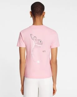 Lanvin CLASSIC PRINTED TEE IN MERCRIZED JERSEY -Lanvin Fashion RW TSY030 J300 P2350 D