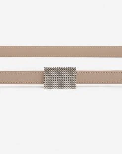 Lanvin DOUBLE CONCERTO LEATHER BELT -Lanvin Fashion aw bemb0q gan2 p2316 c
