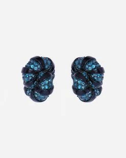 Lanvin RHINESTONE MELODIE EARRINGS