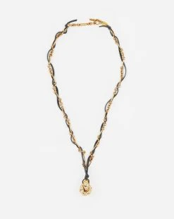 Lanvin MELODIE CHAIN NECKLACE 9 Lanvin MELODIE CHAIN NECKLACE -Lanvin Fashion aw cjyn2b nast p23m1s2a