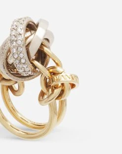 PARTITION BY LANVIN KNOT RING -Lanvin Fashion aw cjyr1m link a23m1s2 e 9961cb95 d607 4cb3 ab7a b441b64cb06c