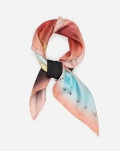 LANVIN SILK SCARF -Lanvin Fashion aw safc01 pyra h22s1 c