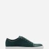 Lanvin DBB1 LEATHER AND SUEDE SNEAKERS