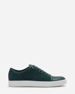 Lanvin DBB1 LEATHER AND SUEDE SNEAKERS