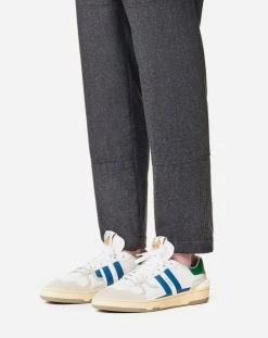 Lanvin LEATHER CLAY LOW-TOP SNEAKERS -Lanvin Fashion fm skdk00 nash a200020b 8 2