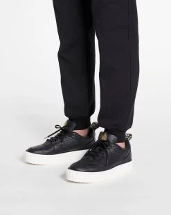 Lanvin CURBIES LOW-TOP SNEAKERS IN GRAINED LEATHER 13 Lanvin CURBIES LOW-TOP SNEAKERS IN GRAINED LEATHER -Lanvin Fashion fm sklk03 adri p2310 f