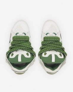 Lanvin LEATHER CURB SNEAKERS -Lanvin Fashion fm skrk11 drap p230047 c