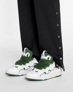 Lanvin LEATHER CURB SNEAKERS -Lanvin Fashion fm skrk11 drap p230047 f